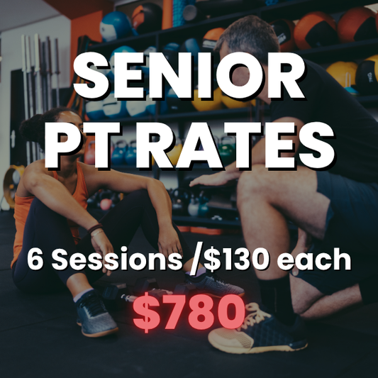 Senior 1-1 Personal Training