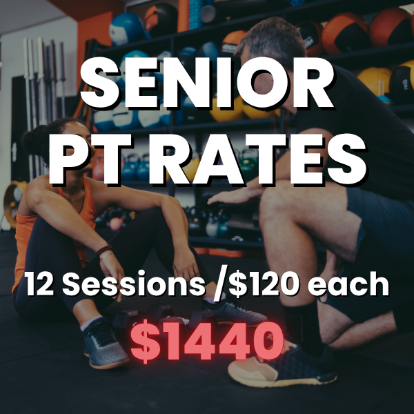 Senior 1-1 Personal Training